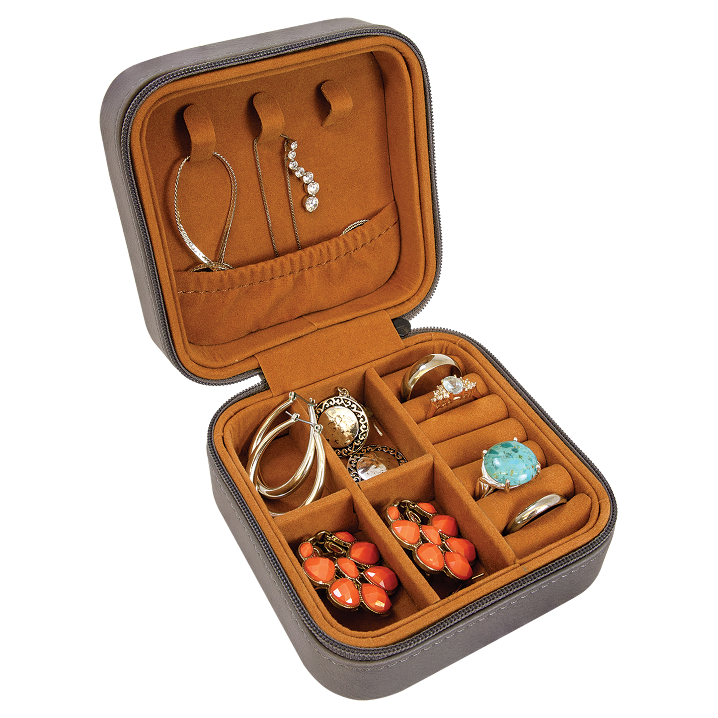Travel Jewelry Box - Birth Month Flower