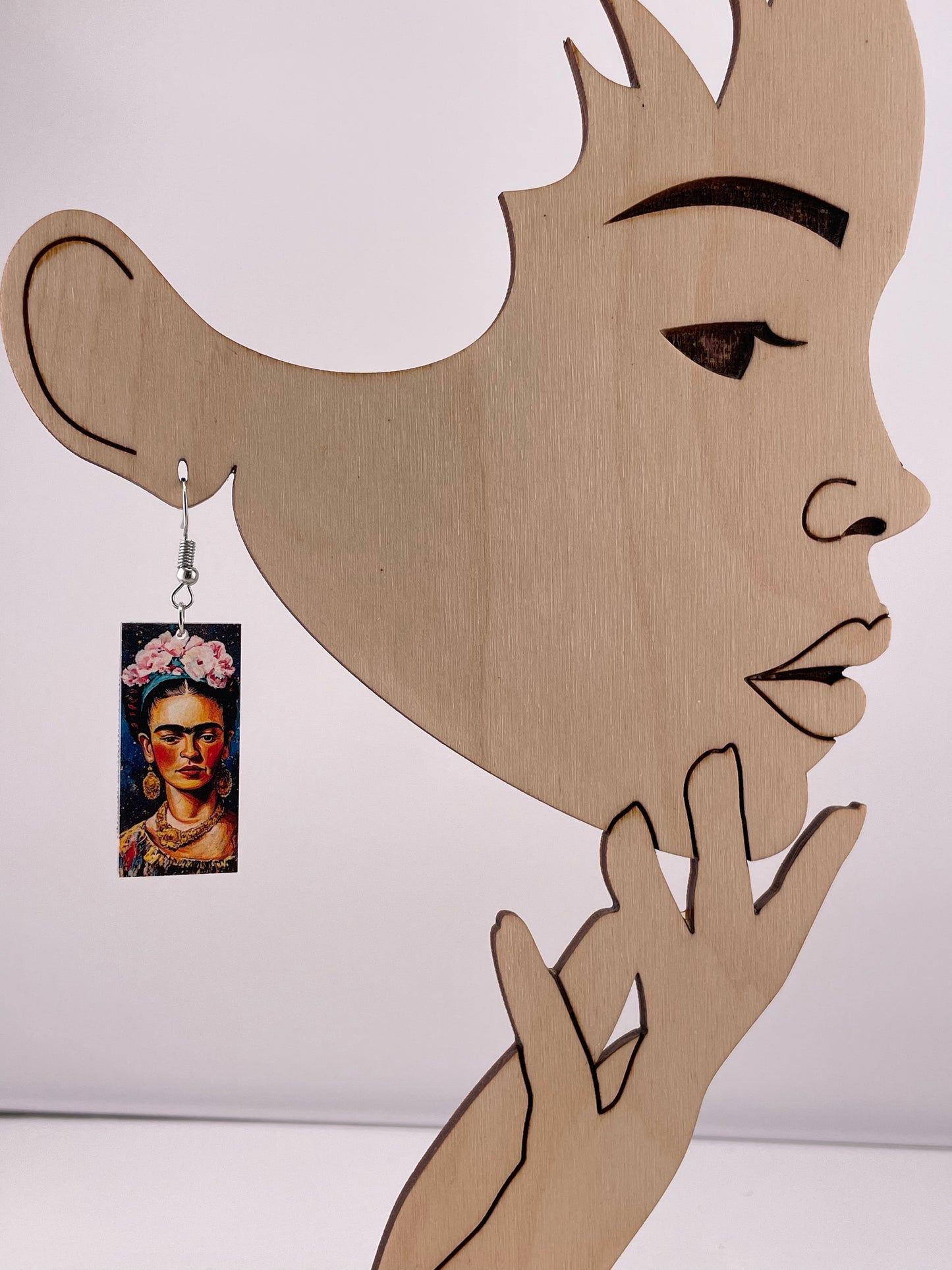 Frida's Cosmic Journey: Vivid Earrings that Celebrate Her Spirit