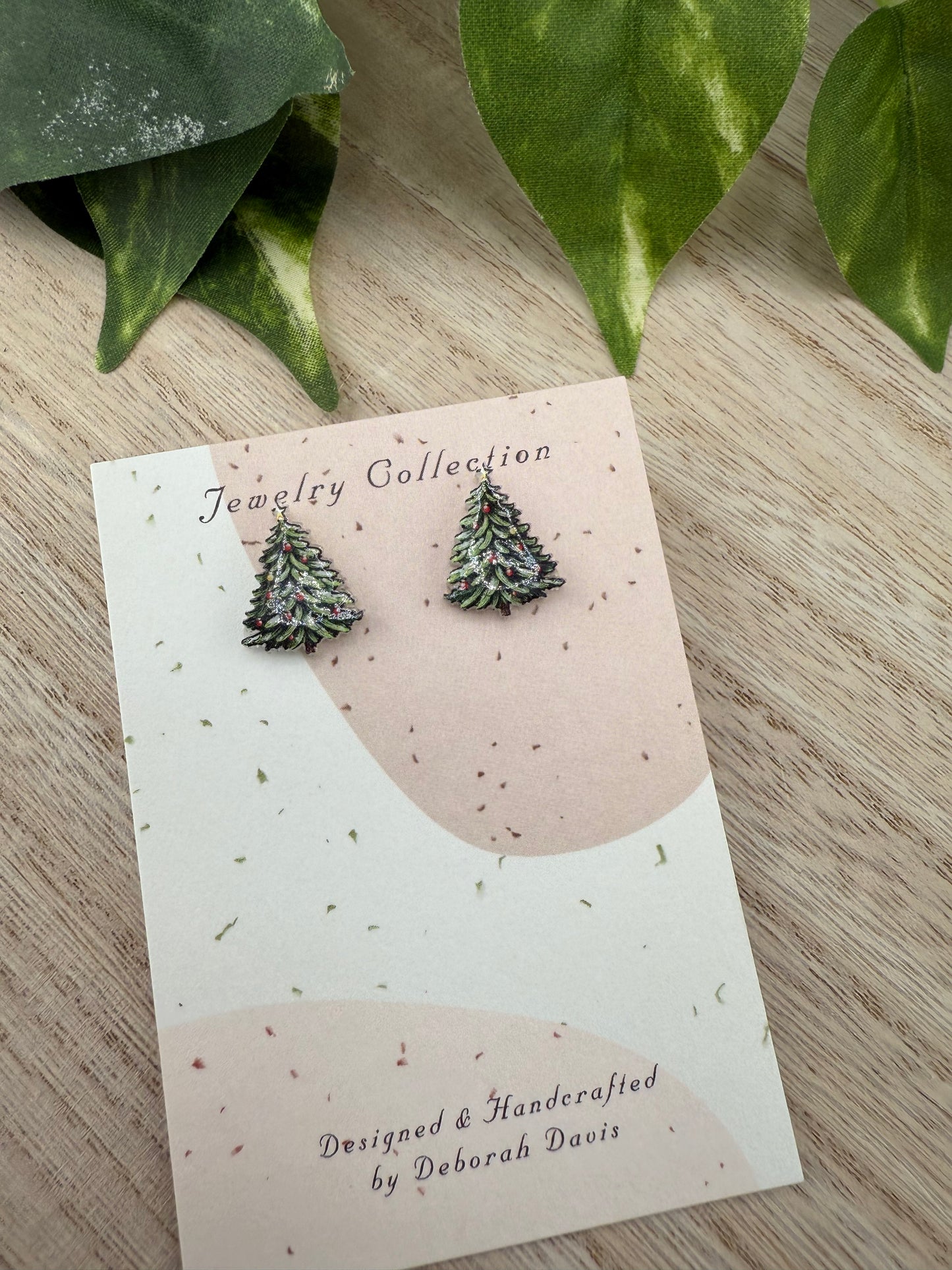 Christmas Tree Stud Earrings