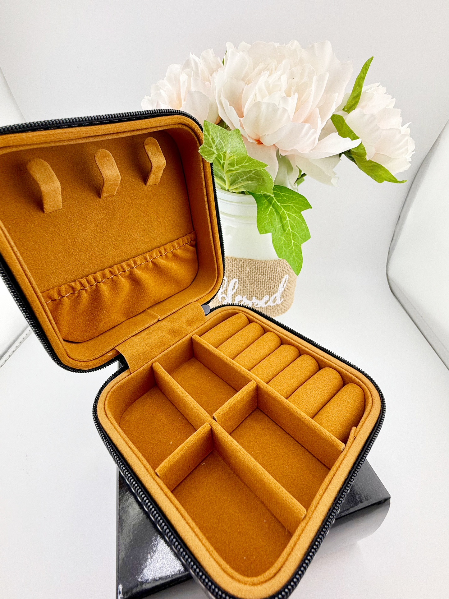 Travel Jewelry Box - Birth Month Flower