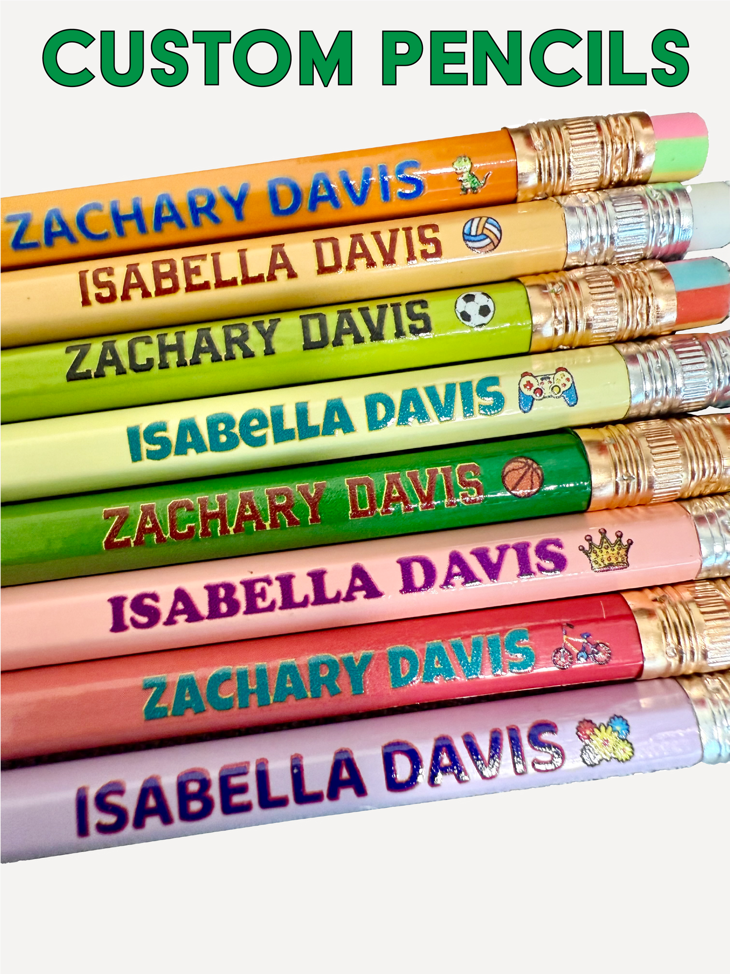 Personalized Pencils with Personality